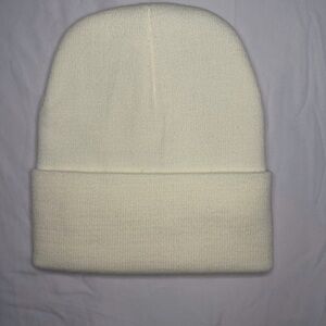 Ivory Satin Lined Beanie